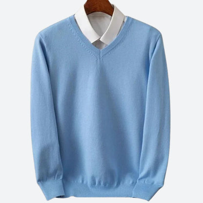 Malte™ – Pull Cachemire Homme Élégant et Confortable en Douceur