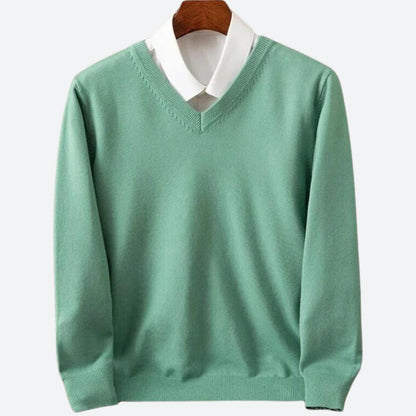 Malte™ – Pull Cachemire Homme Élégant et Confortable en Douceur