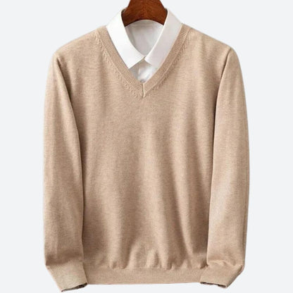 Malte™ – Pull Cachemire Homme Élégant et Confortable en Douceur