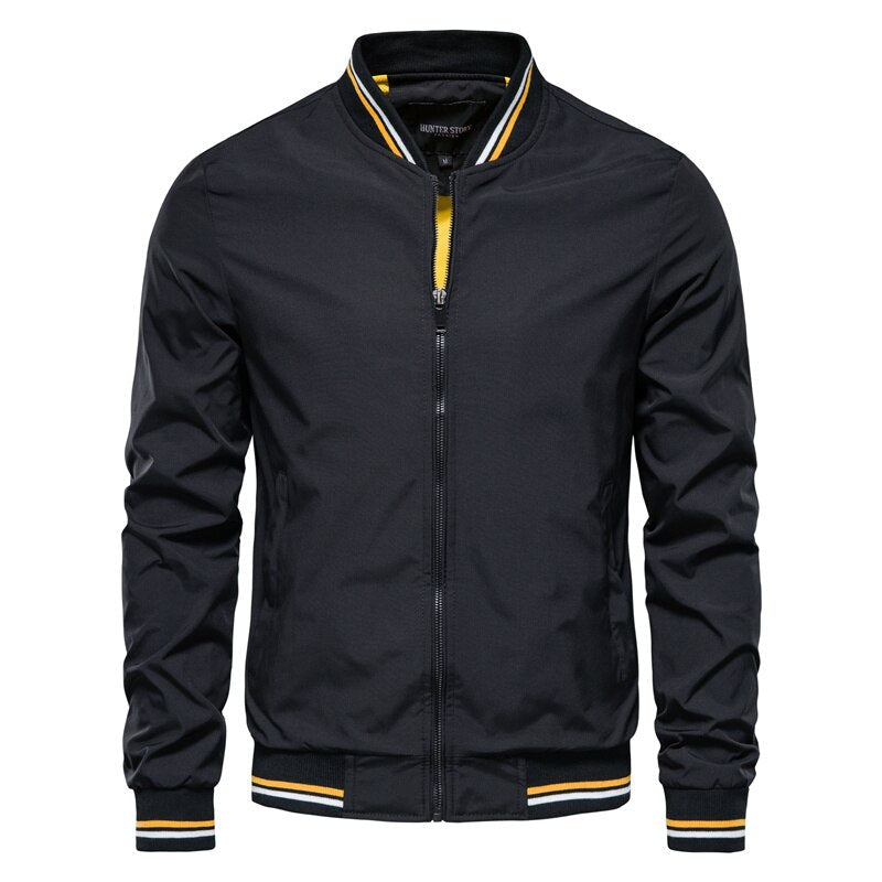 Veste à Capuche Hiver Printemps Homme Bicolore