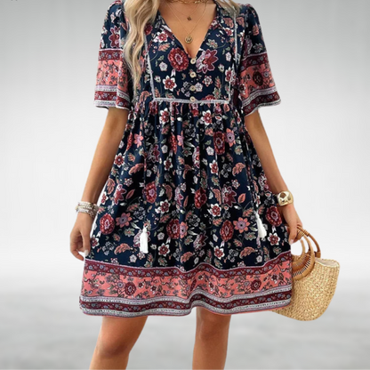 Florieve™ – Robe Femme Bohème Imprimé Floral