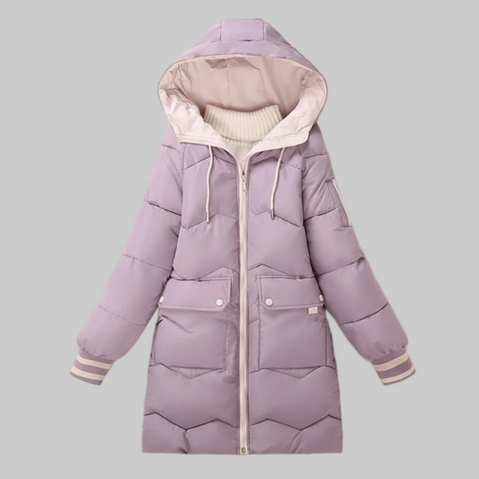 Veste Hivernale Élégante pour Femme avec Capuche - LuxeStyle