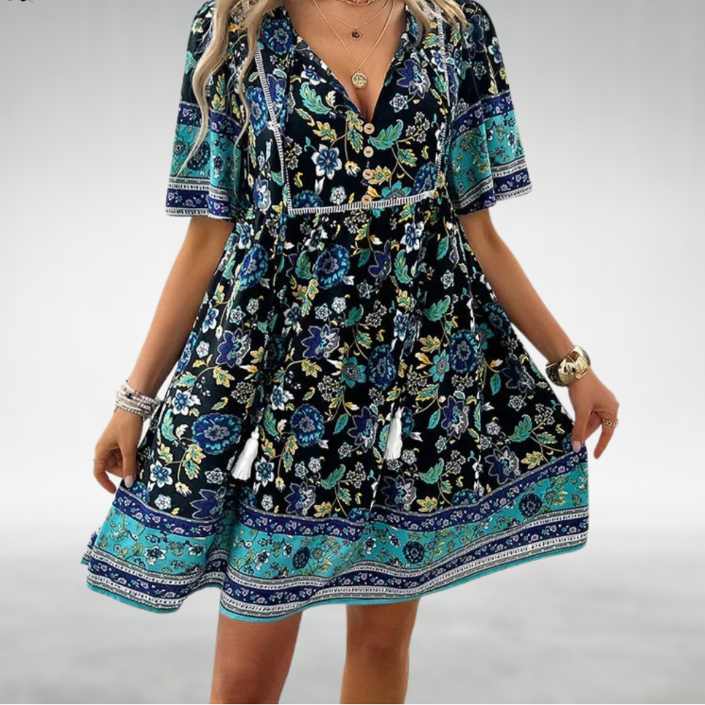 Florieve™ – Robe Femme Bohème Imprimé Floral