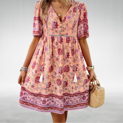 Florieve™ – Robe Femme Bohème Imprimé Floral