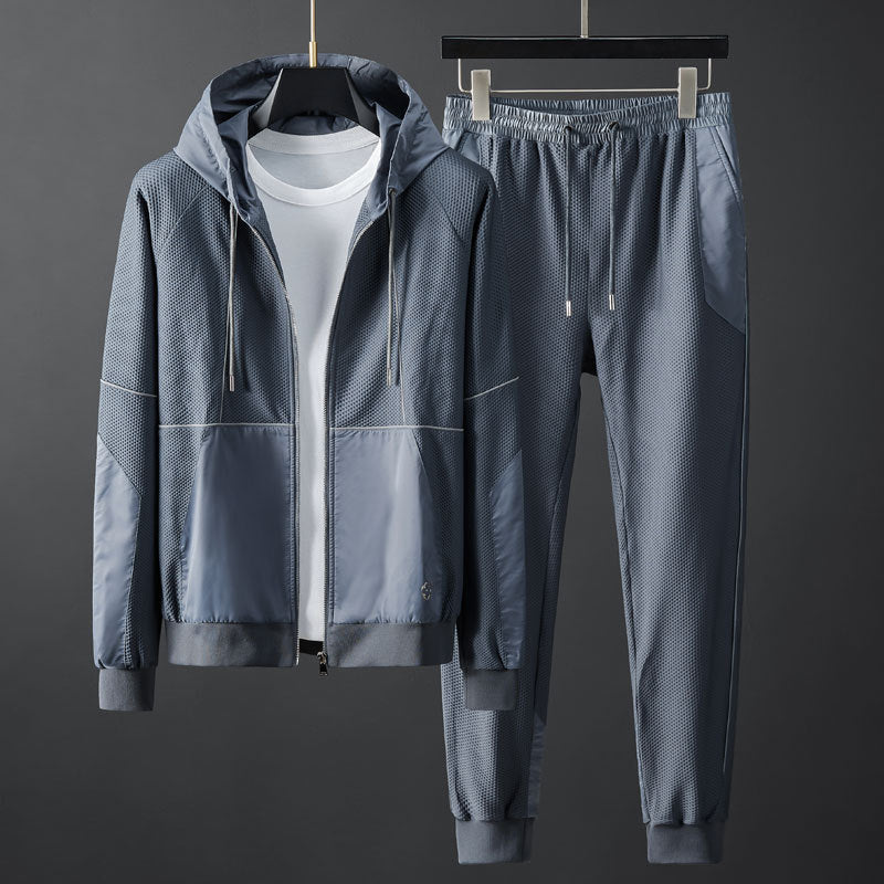 Survêtement Sport Homme Léger et Confortable avec Poches Serrures - LuxeStyle