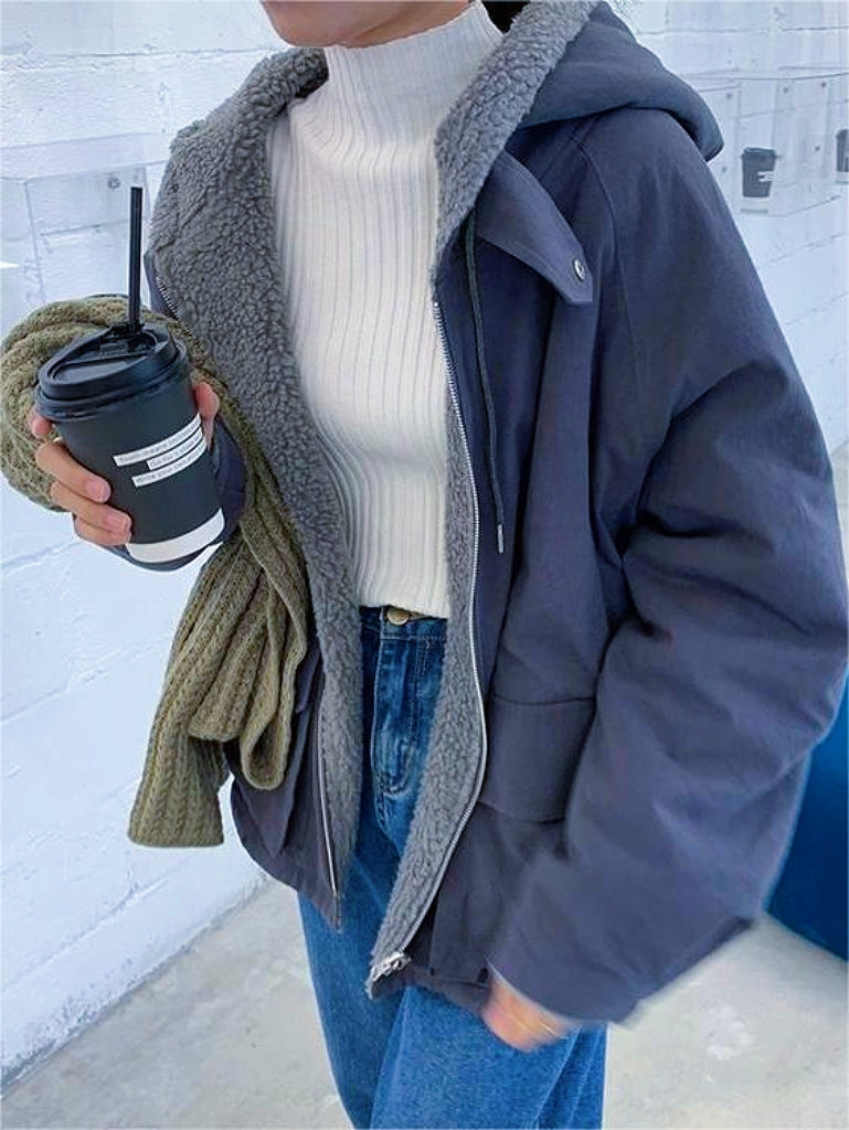 Parka Hivernale avec Capuche pour Femmes - LuxeStyle