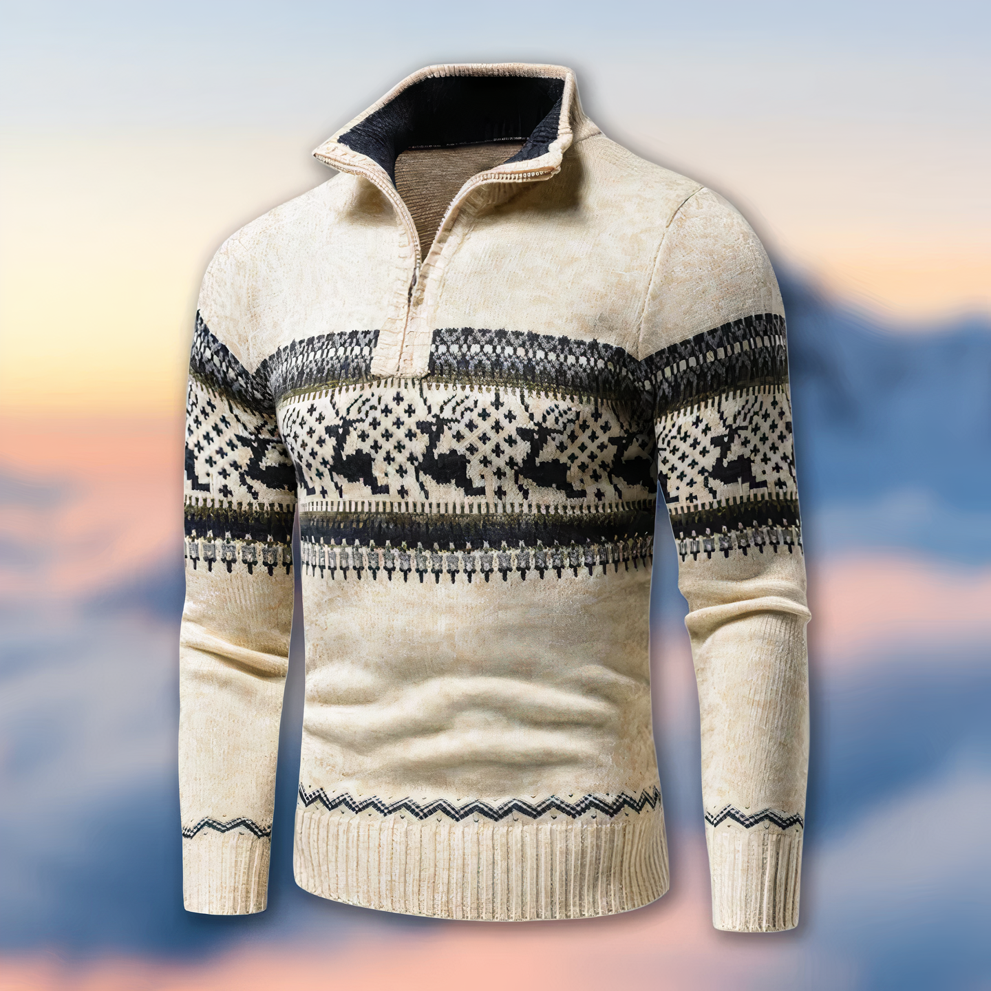 Pull à Capuchon Zippé pour Homme | Parfait pour le Style Décontracté
