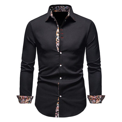 SlimElegance™ – Chemise Homme Slim-Fit en Coton Léger
