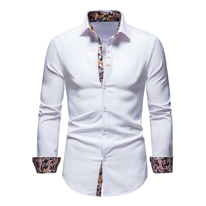 SlimElegance™ – Chemise Homme Slim-Fit en Coton Léger