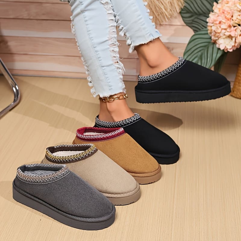 Chaussures Intérieures Femmes Confortables & Chauffantes - LuxeStyle