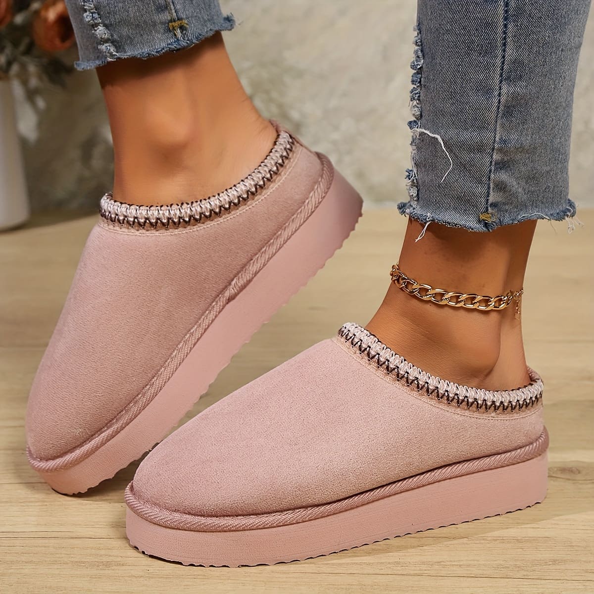 Chaussures Intérieures Femmes Confortables & Chauffantes