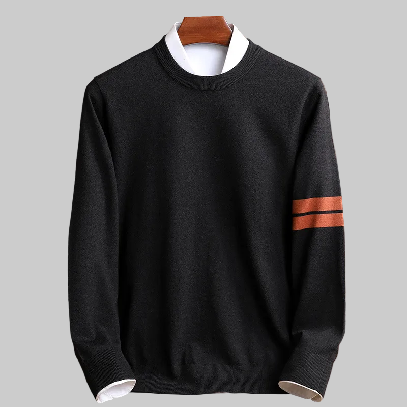 Pull Rayé Confortable Pour Homme