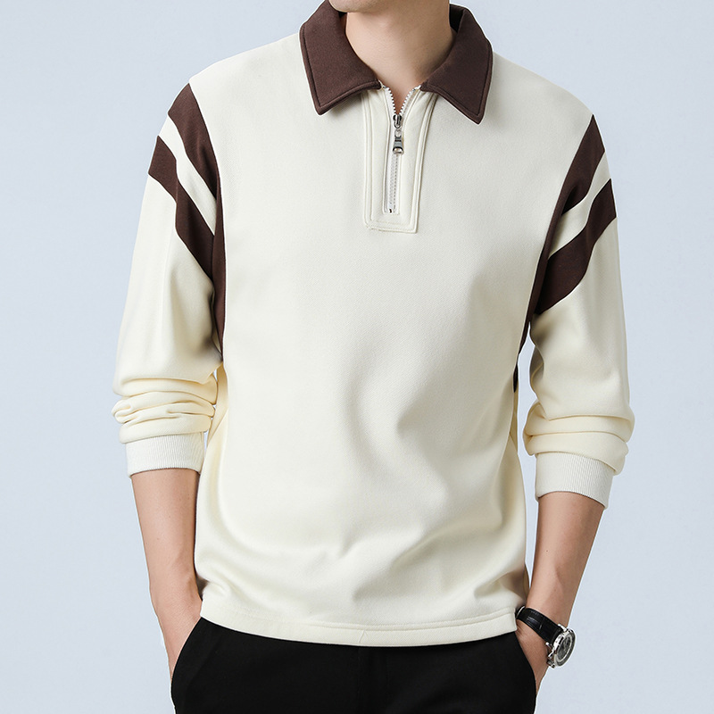 Pull Col V avec Fermeture Éclair pour Homme et Femme | Parfait pour l'Automne