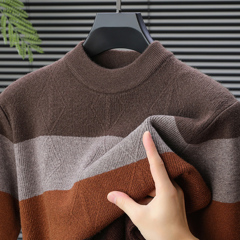 Pull Élégant Losangé pour Femme et Homme