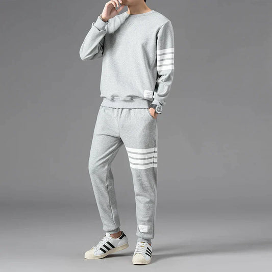 Tenue Décontractée Homme Pull et Pantalon Sport - LuxeStyle
