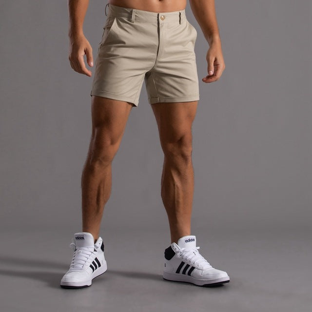 Shorts de running homme marron clair - LuxeStyle