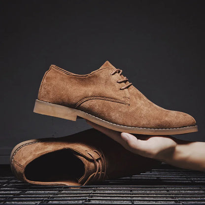 Chaussure Richelieu Cuir Brun Homme