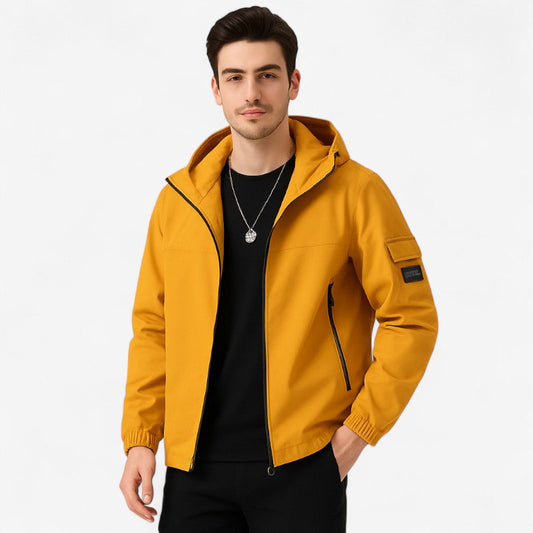 Veste Hiver Capuche Longues Manches et Poches - LuxeStyle