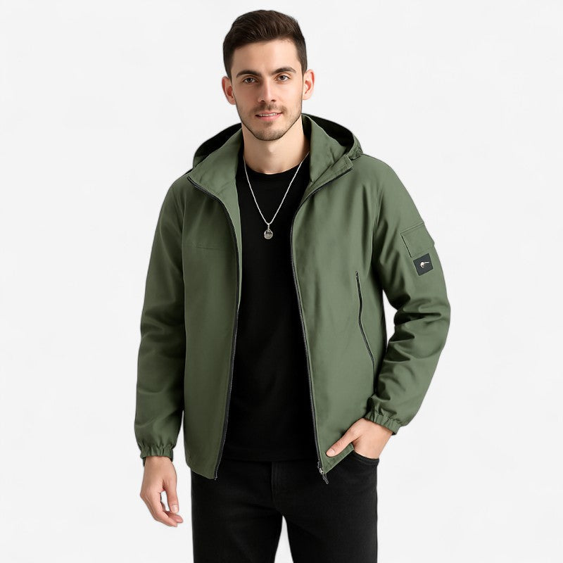 Veste Hiver Capuche Longues Manches et Poches