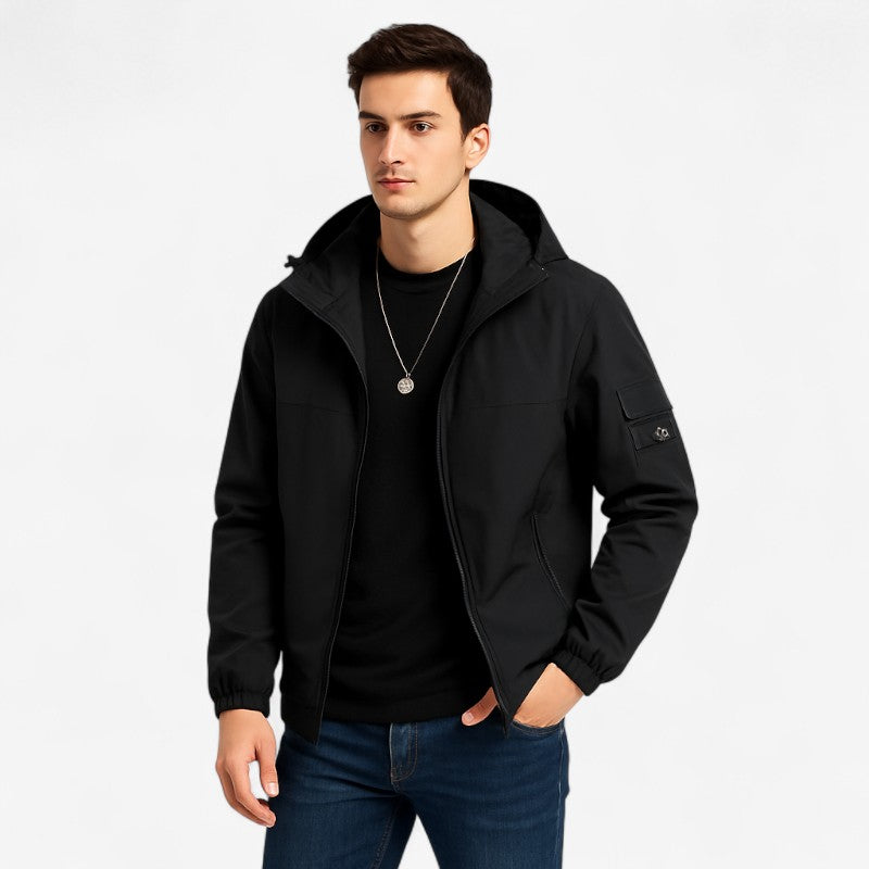 Veste Hiver Capuche Longues Manches et Poches