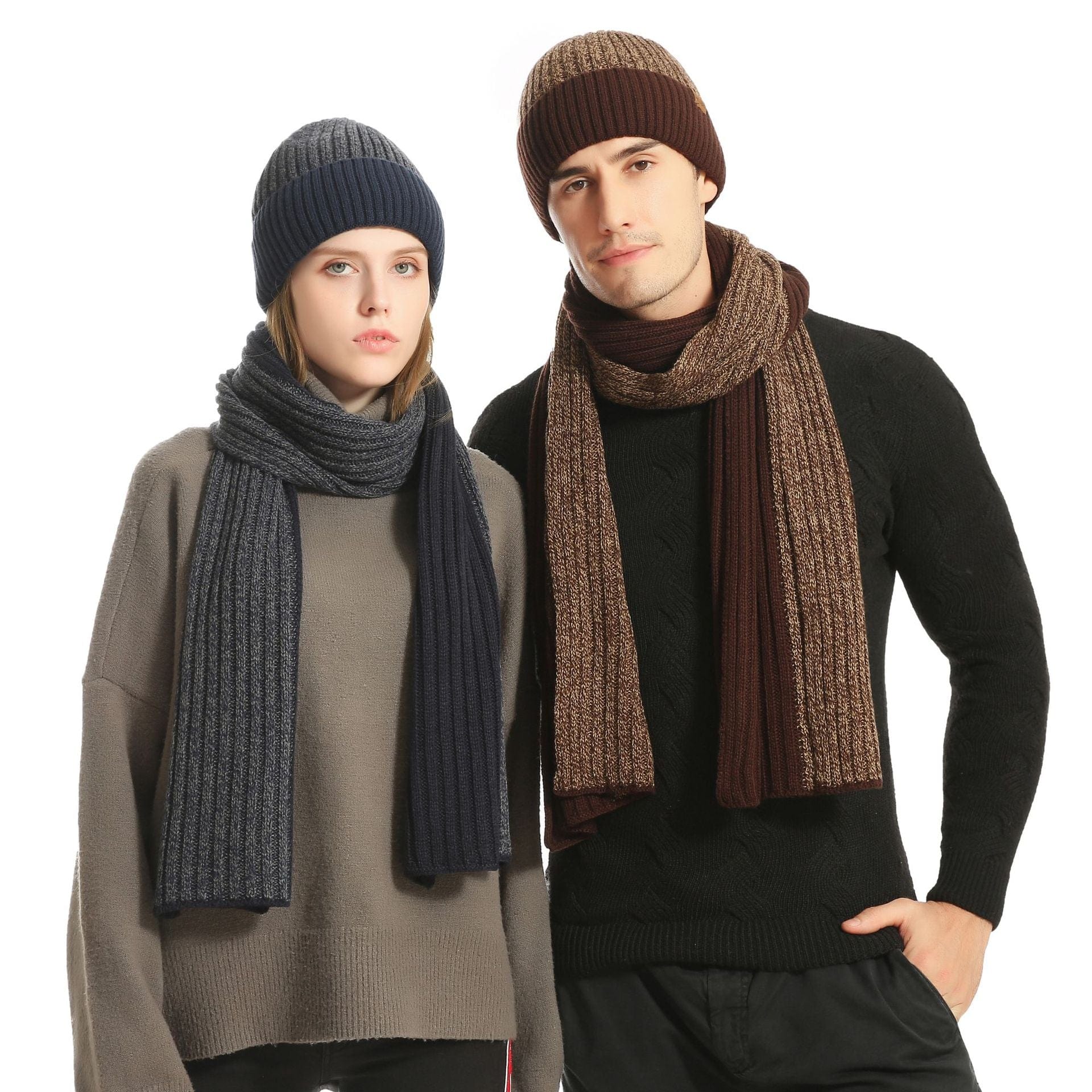 Tenue Hiver Complète avec Cagoule, Écharpe et Mains Warmes - LuxeStyle