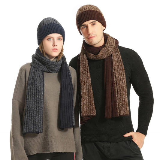 Tenue Hiver Complète avec Cagoule, Écharpe et Mains Warmes - LuxeStyle