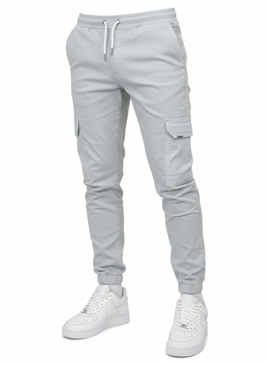 Pantalon Jogger Homme Élégant - Long avec Ceinture Élastique & Poches Pratiques