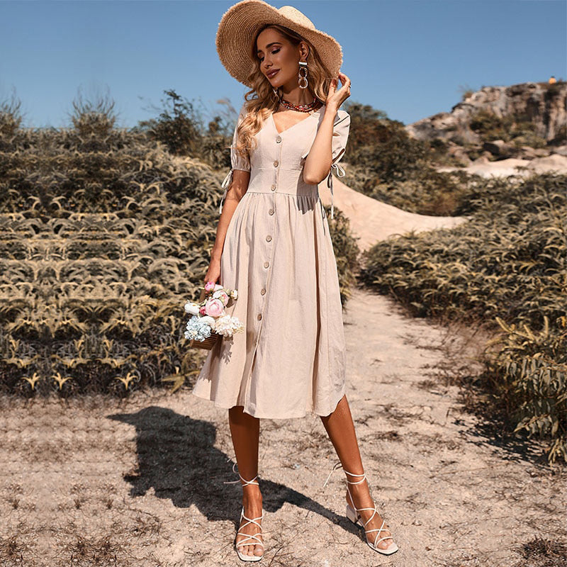 Robe Féminine Droite pour Femme - Parfaite pour Week-end Détente - LuxeStyle