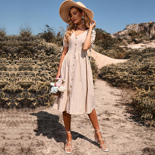 Robe Féminine Droite pour Femme - Parfaite pour Week-end Détente - LuxeStyle