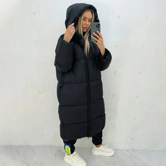 Manteau Femme Hiver Doublé Chaud et Confortable - LuxeStyle