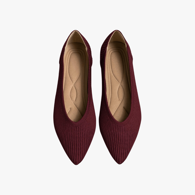 Ballerines Femmes Élégantes – Chaussures Maille Douces à Semelle Flexible