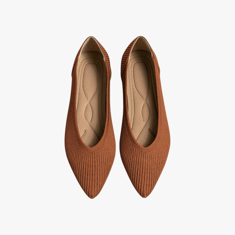Ballerines Femmes Élégantes – Chaussures Maille Douces à Semelle Flexible