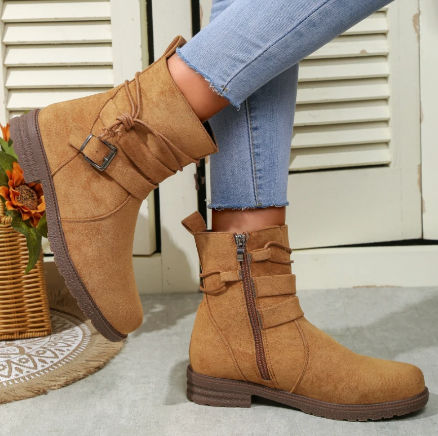 Bottes Femme Chaudes et Antidérapantes