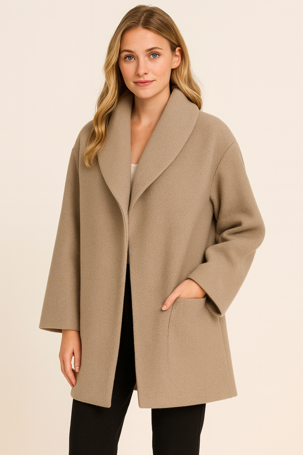 Manteau Femme Long Élégant – Paletot Chaud et Chic pour Femme - LuxeStyle