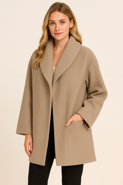 Manteau Femme Long Élégant – Paletot Chaud et Chic pour Femme - LuxeStyle
