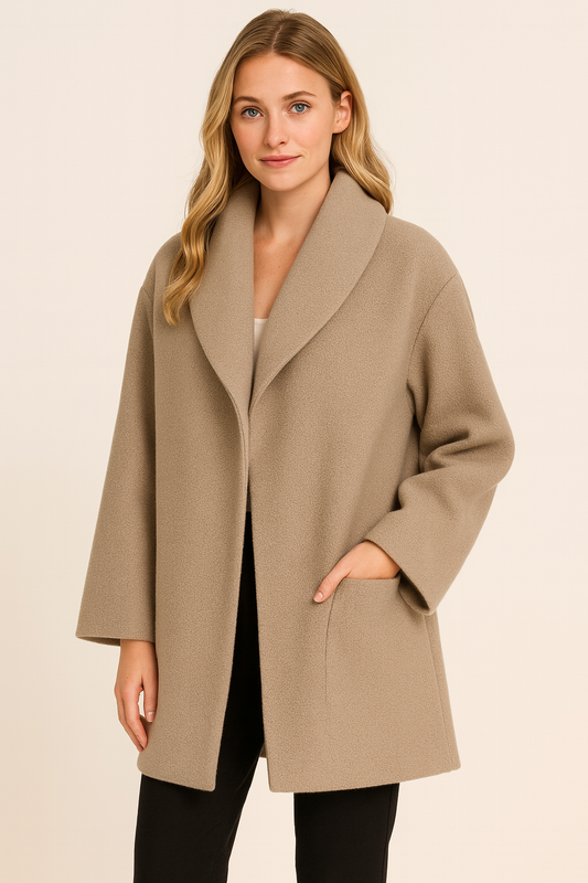 Manteau Femme Long Élégant – Paletot Chaud et Chic pour Femme - LuxeStyle