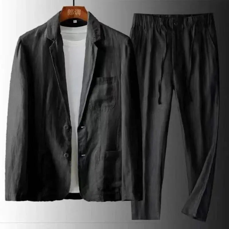 Costume Homme Été Mariage Décontracté 2 Pièces