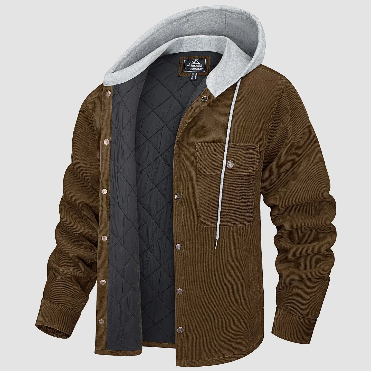 Veste Hiver Doublée Matelassée pour Homme