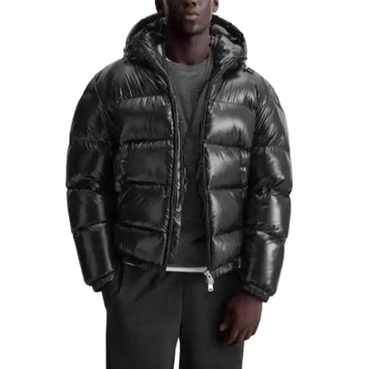 Veste Hiver Homme Noir Matelassée - LuxeStyle