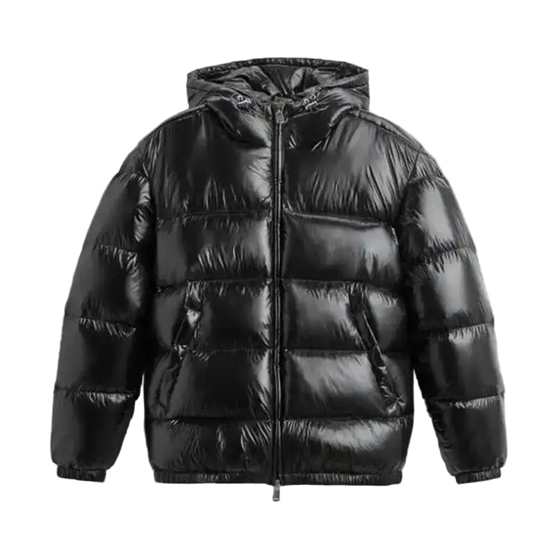 Veste Hiver Homme Noir Matelassée