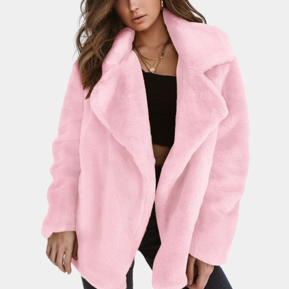 Manteau Grande Taille Détendu pour Femme | Parfait pour Automne Hiver