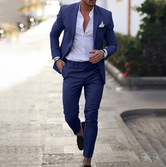 Costume Homme Élégant pour Mariage - LuxeStyle