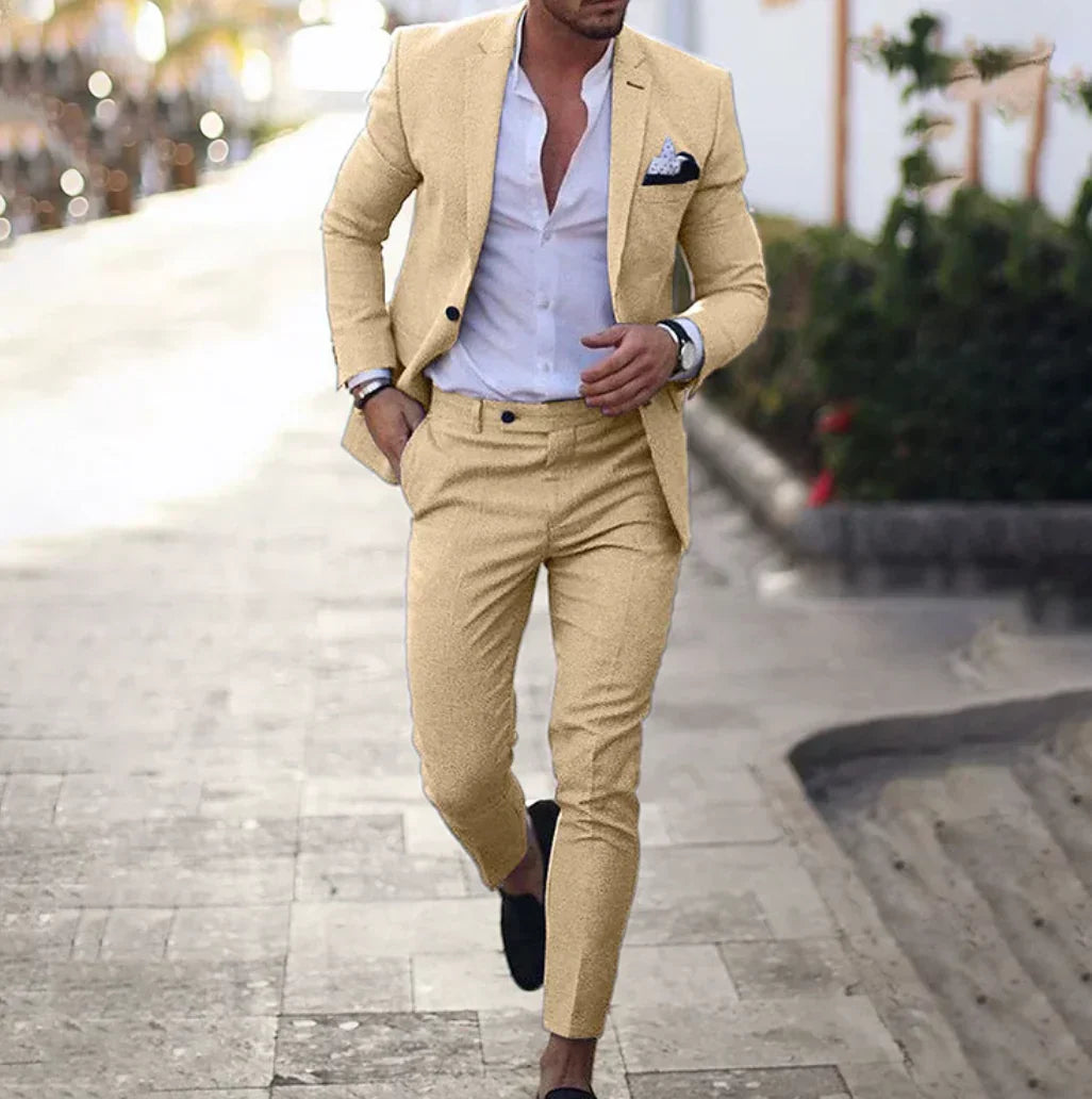 Costume Homme Élégant pour Mariage