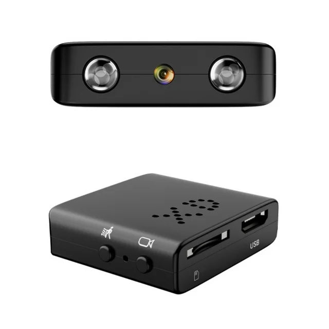Caméra de Surveillance WiFi Mini avec Audio et Vision Nocturne - LuxeStyle