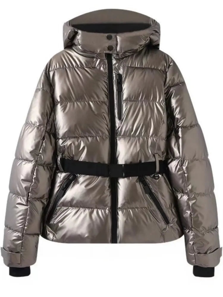 Veste Hiver Féminine Élégante Chaude