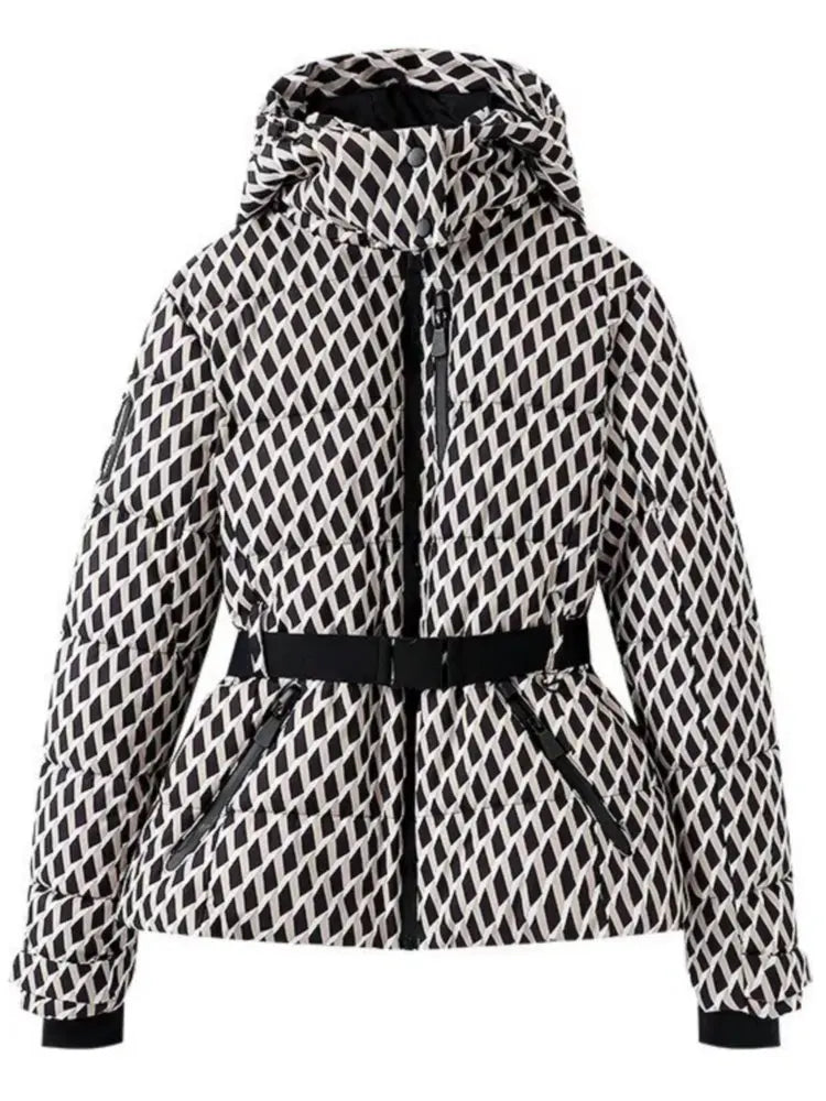 Veste Hiver Féminine Élégante Chaude