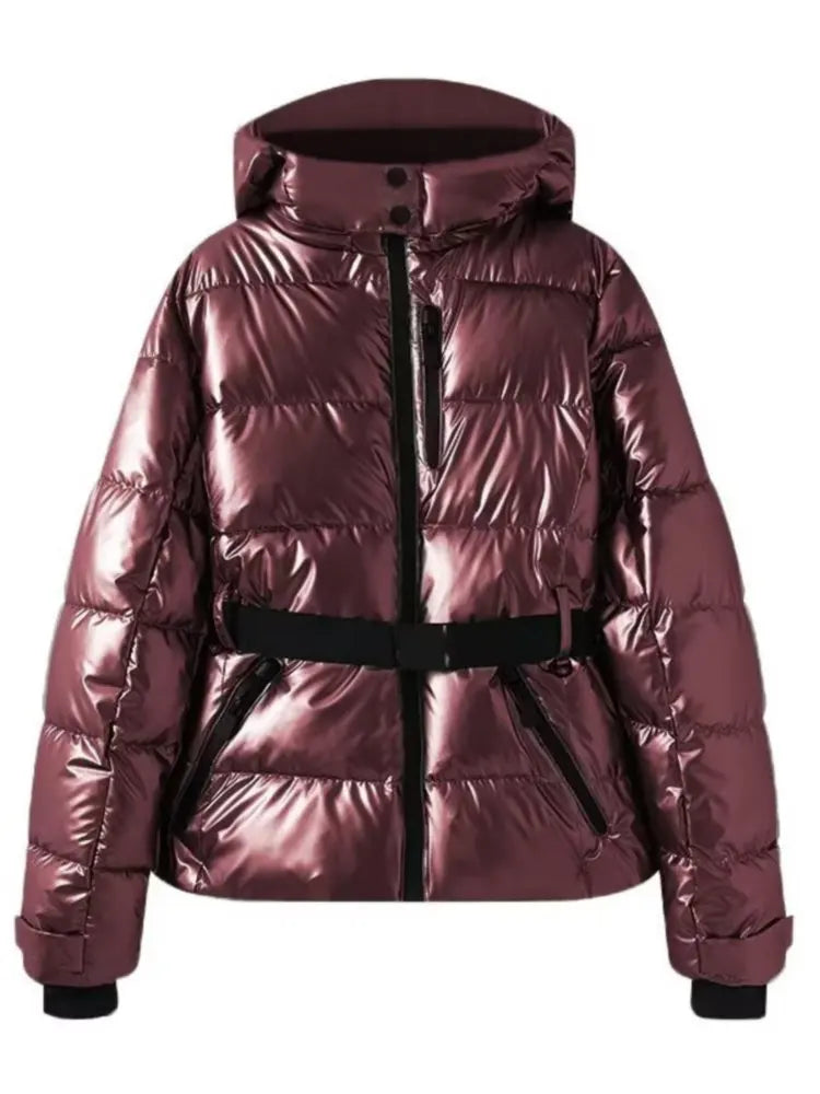 Veste Hiver Féminine Élégante Chaude