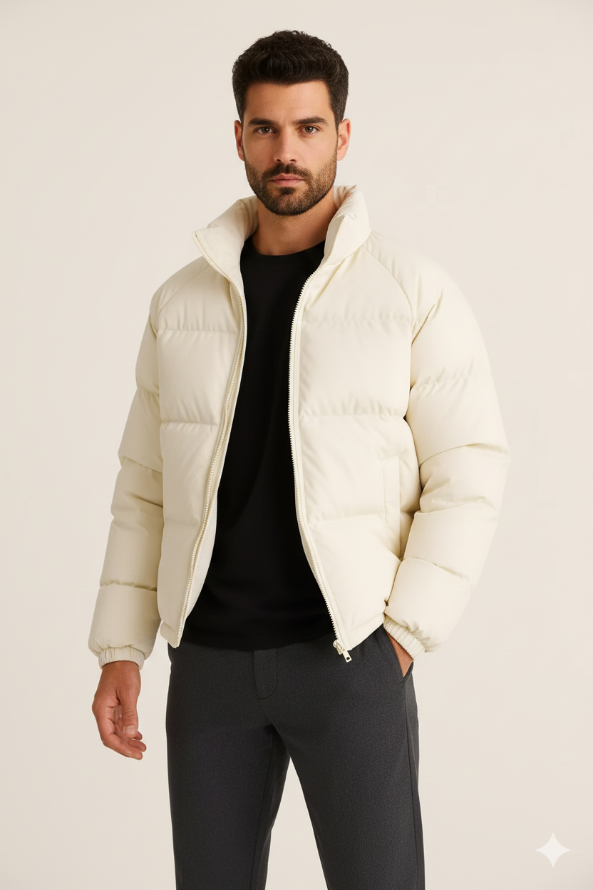 Veste Hiver Doublée Polaire pour Homme – Doudoune Chaude Élégante