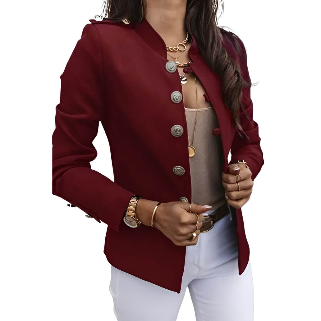 Manteau Femme Polyvalent À Fermeture Éclair