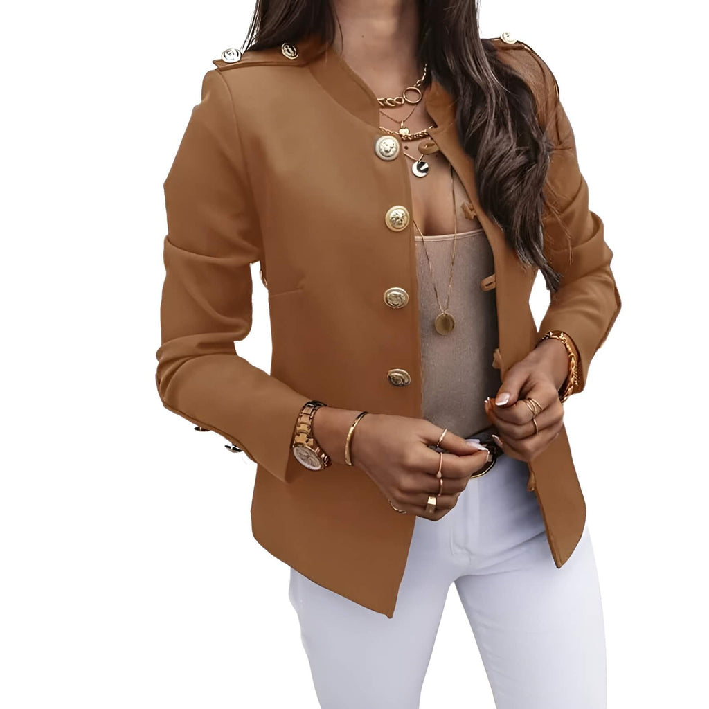 Manteau Femme Polyvalent À Fermeture Éclair